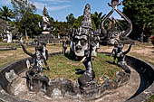 Vientiane , Laos. The Buddha Park (Xiang Khouan)  